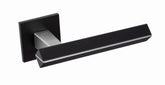 Infinity Line Carrera KCRA B00/M700 Black/Chrome Mattt - Door Handle on a Square Rose